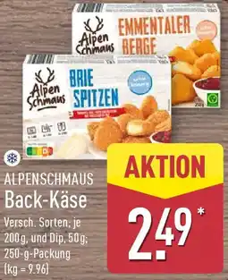 Aldi Nord ALPENSCHMAUS Back-Käse Angebot