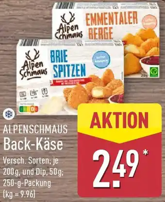 Aldi Nord ALPENSCHMAUS Back-Käse Angebot