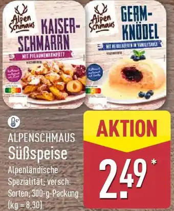 Aldi Nord ALPENSCHMAUS Süßspeise Angebot