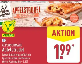 Aldi Nord ALPENSCHMAUS Apfelstrudel Angebot