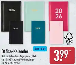 Aldi Nord Office-Kalender Angebot