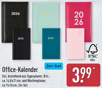 Aldi Nord Office-Kalender Angebot