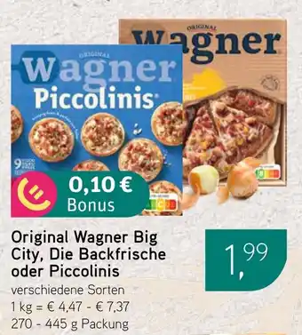 Dornseifer Original Wagner Big City, Die Backfrische oder Piccolinis Angebot