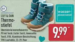 Aldi Nord LILY & DAN Thermostiefel Angebot