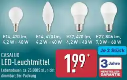 Aldi Nord CASALUX LED-Leuchtmittel Angebot