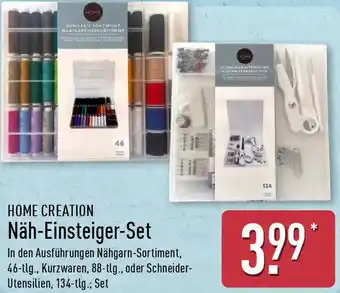 Aldi Nord HOME CREATION Näh-Einsteiger-Set Angebot