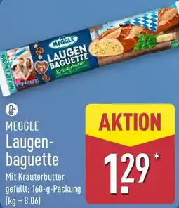 Aldi Nord MEGGLE Laugenbaguette Angebot