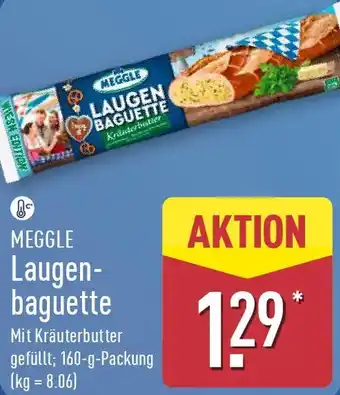 Aldi Nord MEGGLE Laugenbaguette Angebot