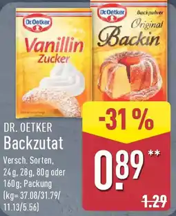Aldi Nord DR. OETKER Backzutat Angebot
