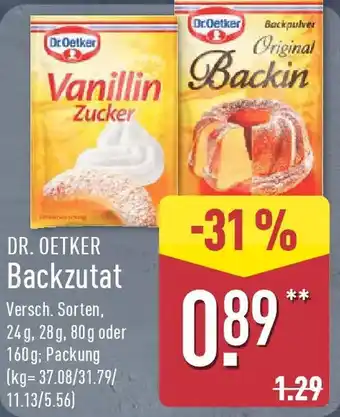 Aldi Nord DR. OETKER Backzutat Angebot