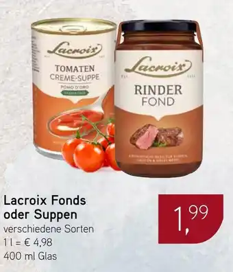 Dornseifer Lacroix Fonds oder Suppen Angebot