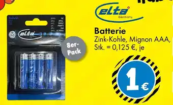 TEDi elta Batterie 8er- Pack Angebot