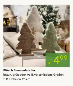 Pflanzen Kölle Plüsch baumaufsteller Angebot