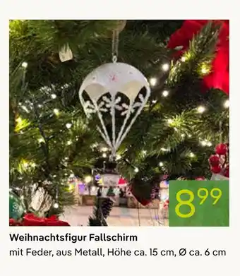 Pflanzen Kölle Weihnachtsfigur fallschirm Angebot