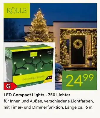 Pflanzen Kölle Kölle led compact lights - 750 lichter Angebot