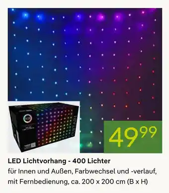 Pflanzen Kölle Led lichtvorhang - 400 lichter Angebot