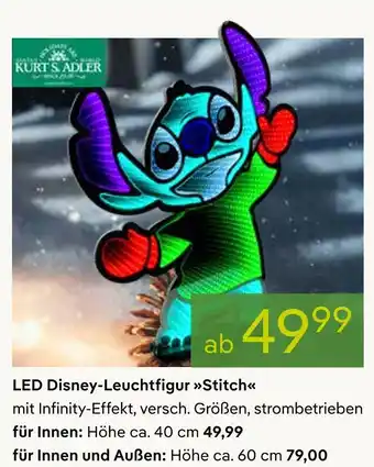 Pflanzen Kölle Kurt s. adler led disney-leuchtfigur stitch Angebot