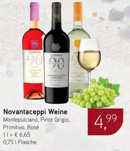 Dornseifer Novantaceppi Weine Montepulciano, Pinot Grigio, Primitivo, Rosé Angebot