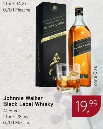 Dornseifer Johnnie Walker Black Label Whisky Angebot