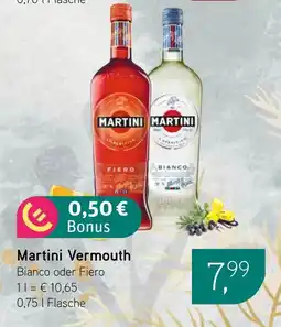 Dornseifer Martini Vermouth Bianco oder Fiero Angebot