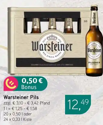 Dornseifer Warsteiner Pils Angebot