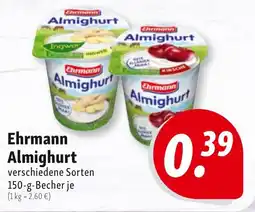 Nah & Frisch Ehrmann Almighurt Angebot