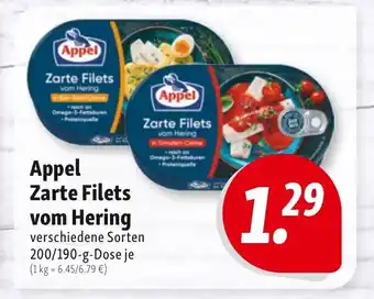 Nah & Frisch Appel Zarte Filets vom Hering Angebot
