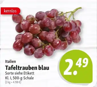 Nah & Frisch Tafeltrauben blau Angebot