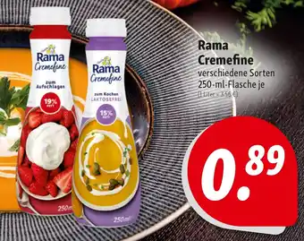 Nah & Frisch Rama Cremefine Angebot