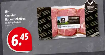 Nah & Frisch QUALITÄTS FLEISCHEREI SB- Kasseler- Nackenscheiben Angebot