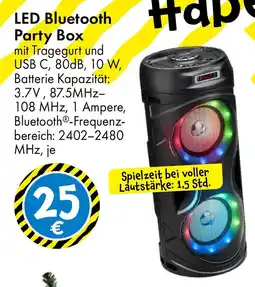 TEDi LED Bluetooth Party Box Angebot
