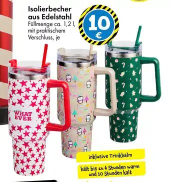 TEDi Isolierbecher aus Edelstahl Angebot