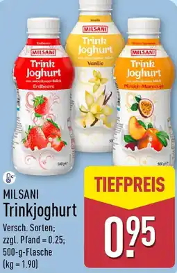 Aldi Nord MILSANI Trinkjoghurt Angebot