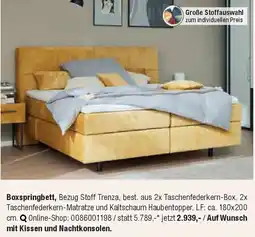 Opti Wohnwelt Boxspringbett Angebot