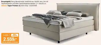 Opti Wohnwelt MONDO Boxspringbett Angebot