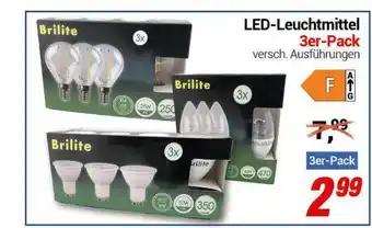 CENTERSHOP Brilite Led-leuchtmittel 3er-pack Angebot