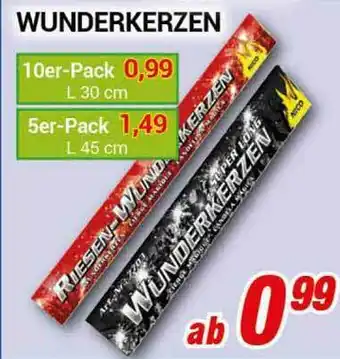 CENTERSHOP Wunderkerzen Angebot