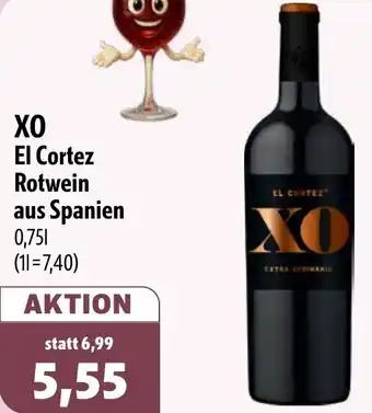 Aktiv Irma XO El Cortez Rotwein aus Spanien Angebot