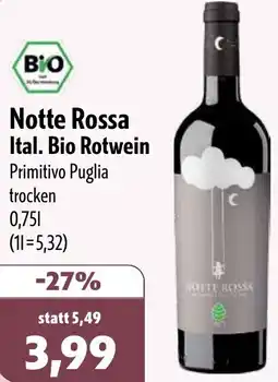 Aktiv Irma Notte Rossa Ital. Bio Rotwein Angebot