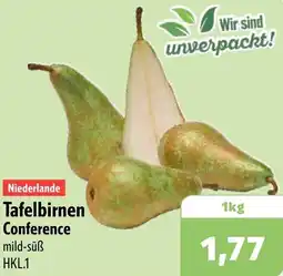 Aktiv Irma Niederlande Tafelbirnen Conference Angebot