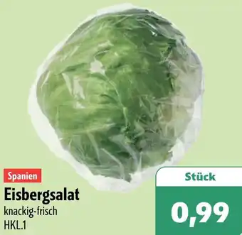 Aktiv Irma Spanien Eisbergsalat Angebot