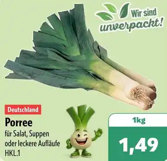 Aktiv Irma Deutschland Porree Angebot