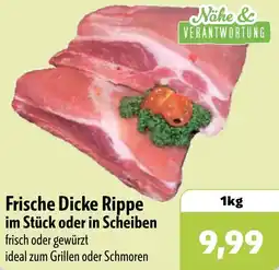 Aktiv Irma Frische Dicke Rippe im Stück oder in Scheiben Angebot