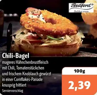 Aktiv Irma Bedford Chili-Bagel Angebot