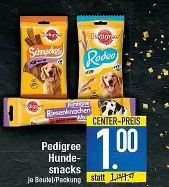 E-Center Pedigree Hundesnacks Angebot