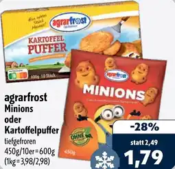Aktiv Irma agrarfrost Minions oder Kartoffelpuffer Angebot