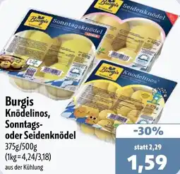 Aktiv Irma Burgis Knödelinos, Sonntags- oder Seidenknödel Angebot