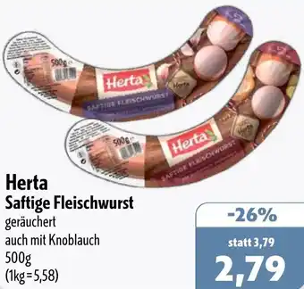 Aktiv Irma Herta Saftige Fleischwurst Angebot