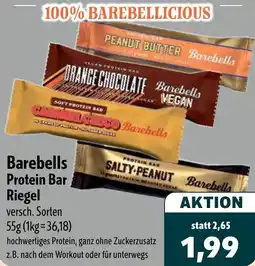 Aktiv Irma Barebells Protein Bar Riegel Angebot