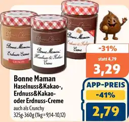 Aktiv Irma Bonne Maman Haselnuss&Kakao-, Erdnuss&Kakao- oder Erdnuss-Creme Angebot